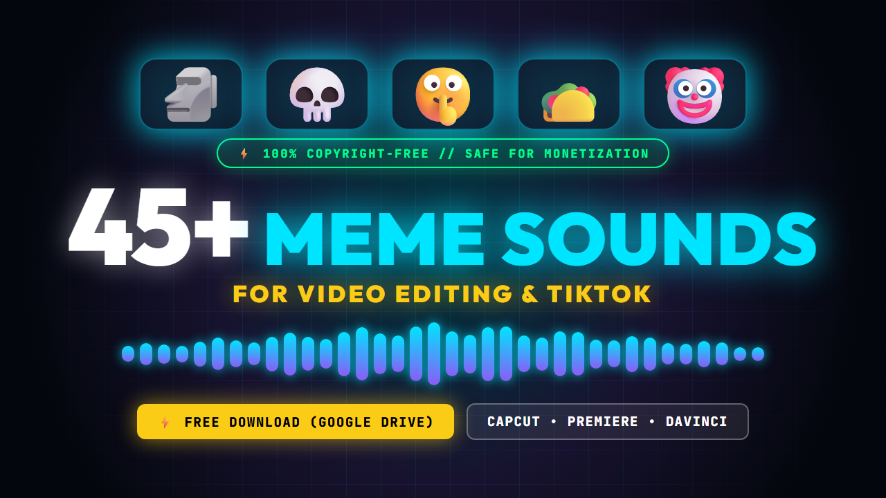 45+ Viral Meme Sound Effects